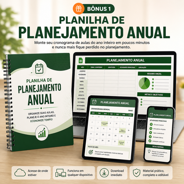 Planilha de Planejamento Anual
