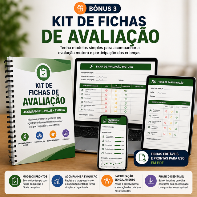 Kit de Fichas de Avaliação